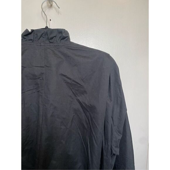 Amuse Society X Revolve Ginger Woven Trench Jacket Black Belted size M NWT - Picture 15 of 16